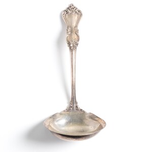 Vintage Reed & Barton Sterling Silver Ladle Serving Spoon, VJ #247