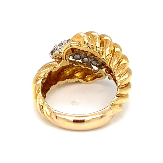 1 Carat Diamond Ring in 18 Karat Two-Tone Gold, F… - image 5