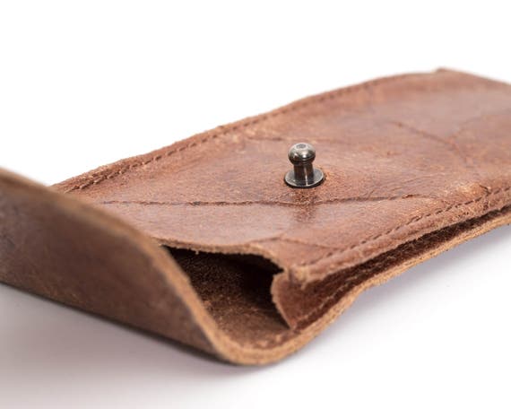 WWI Watch Pouch, Circa 1910s WWI Antique Leather … - image 4