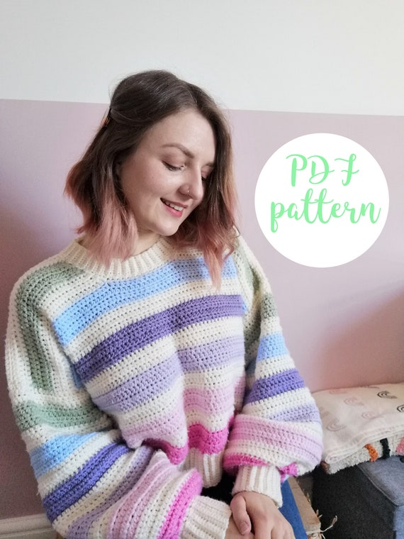 Lazy oaf pastel rainbow jumper sale