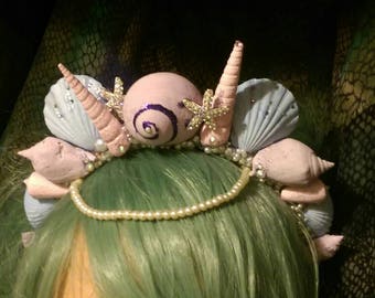 Pastel Mermaid Crown