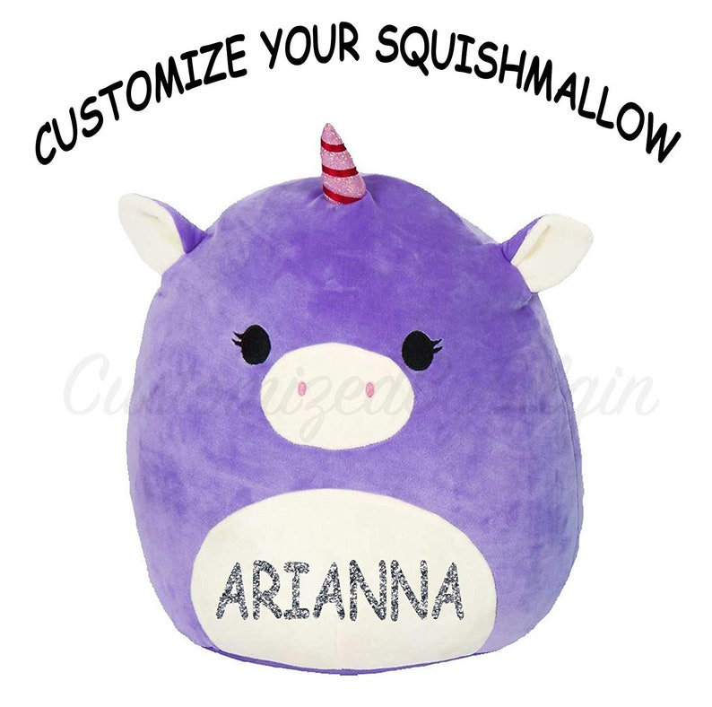 squishmallow purple unicorn