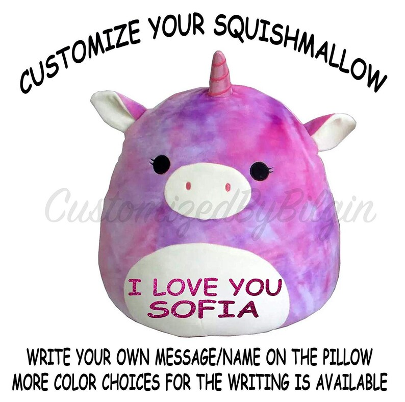 customized squishmallow
