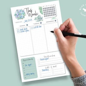Half Letter & A5 11 in 1 Printable Planner Bundle Inserts - Etsy