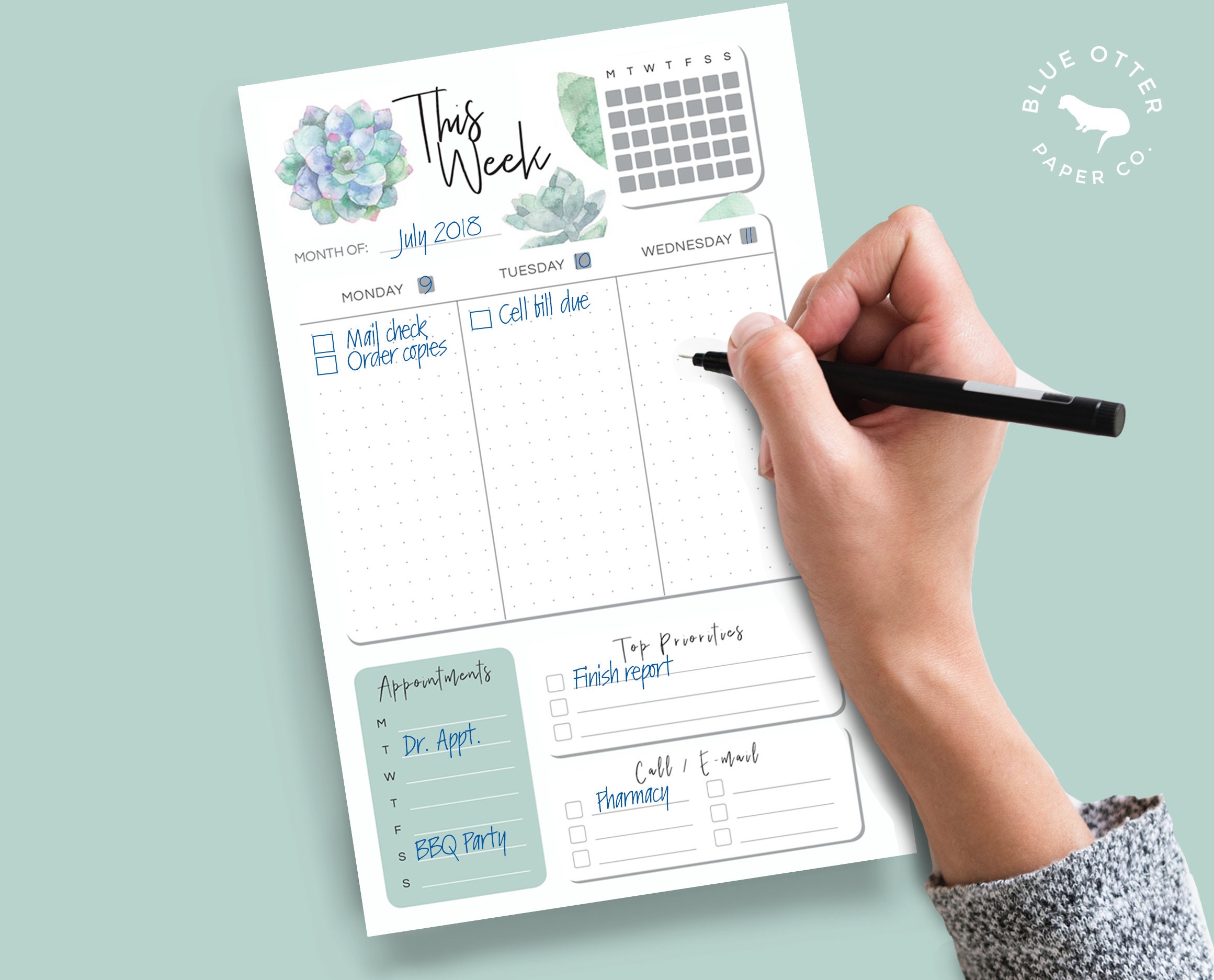 Half Letter & A5 22 in 1 Printable Planner Insert Mega Bundle - Etsy