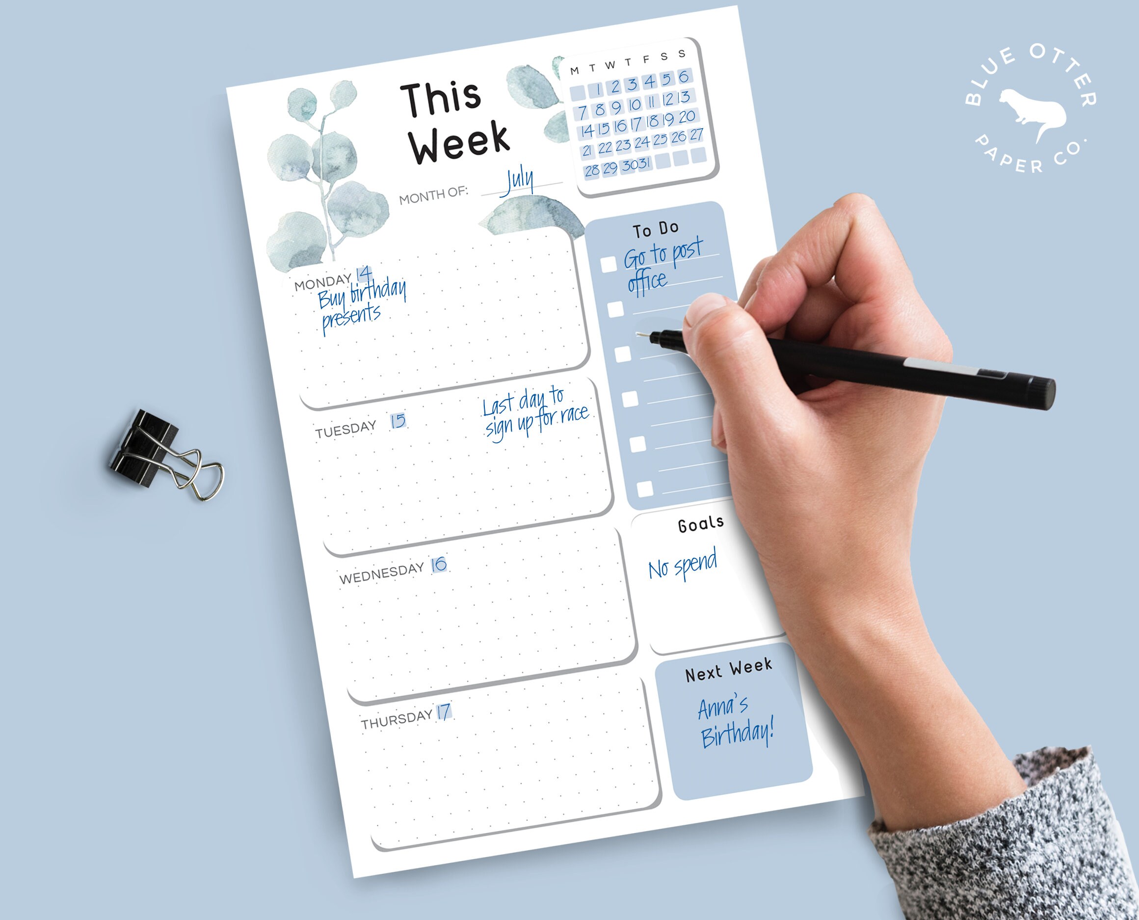 Half Letter & A5 11 in 1 Bundle Printable Planner Insert Bundle - Etsy