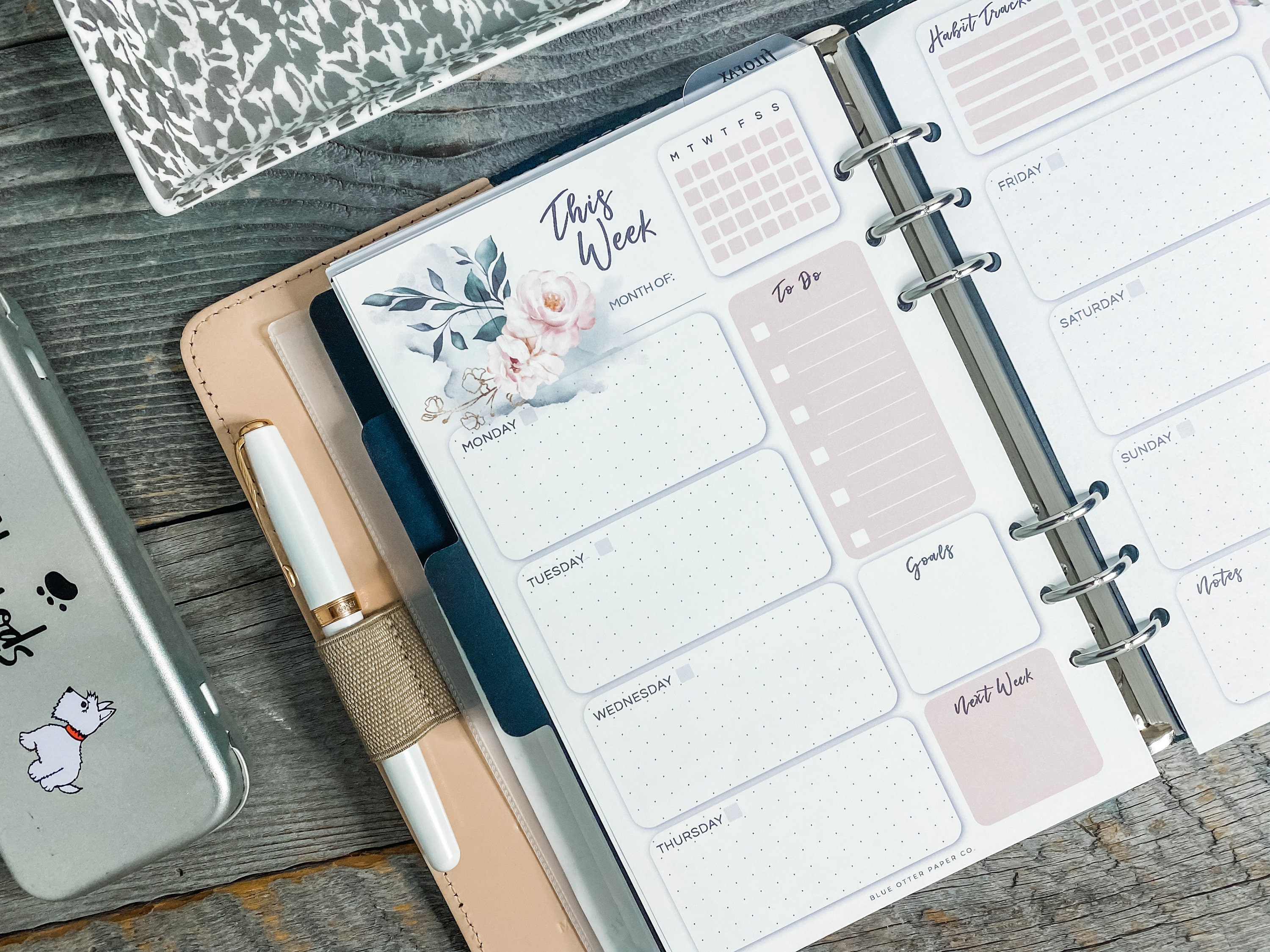 Small Functional Weekly Agenda Refill - Art of Living - Books and  Stationery