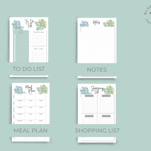 Half Letter & A5 11 in 1 Printable Planner Bundle Inserts - Etsy