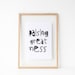 Minimalist Black and White Printable Nursery Decor Wall Art - Etsy