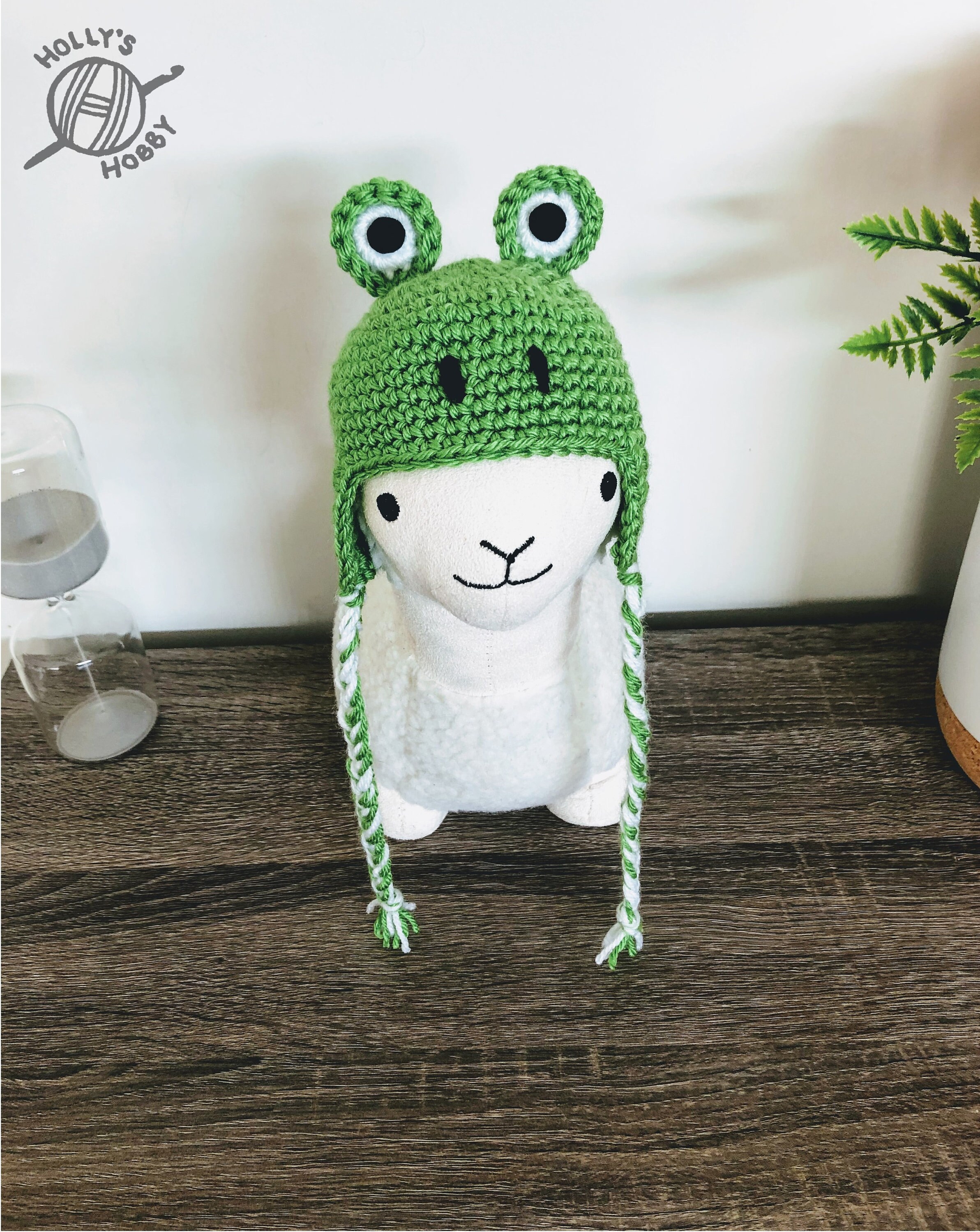 Crochet frog hat for cat handmade with two large cute eyes Etsy