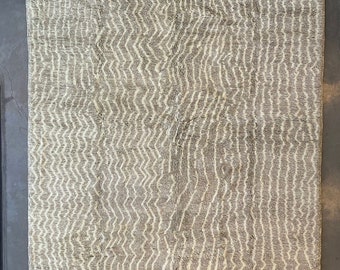 BENI OURAIN MOROCCAN #613 - Vintage Handmade Carpet