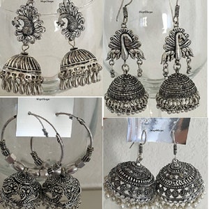 Indian/Bollywood Fashion Earrings Large image 1