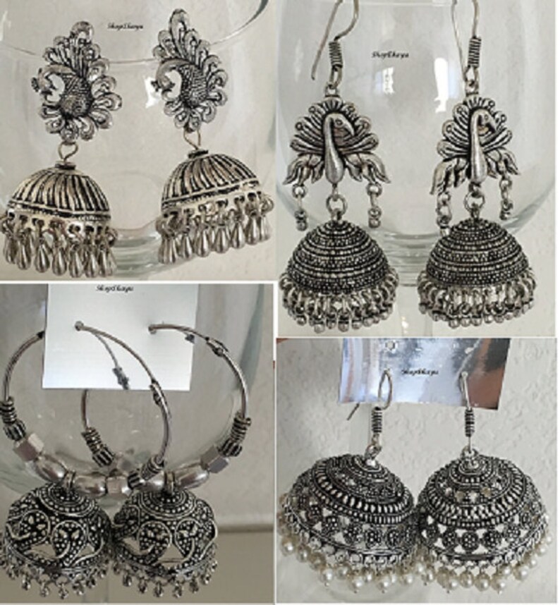 Indian/Bollywood Fashion Earrings Large image 1