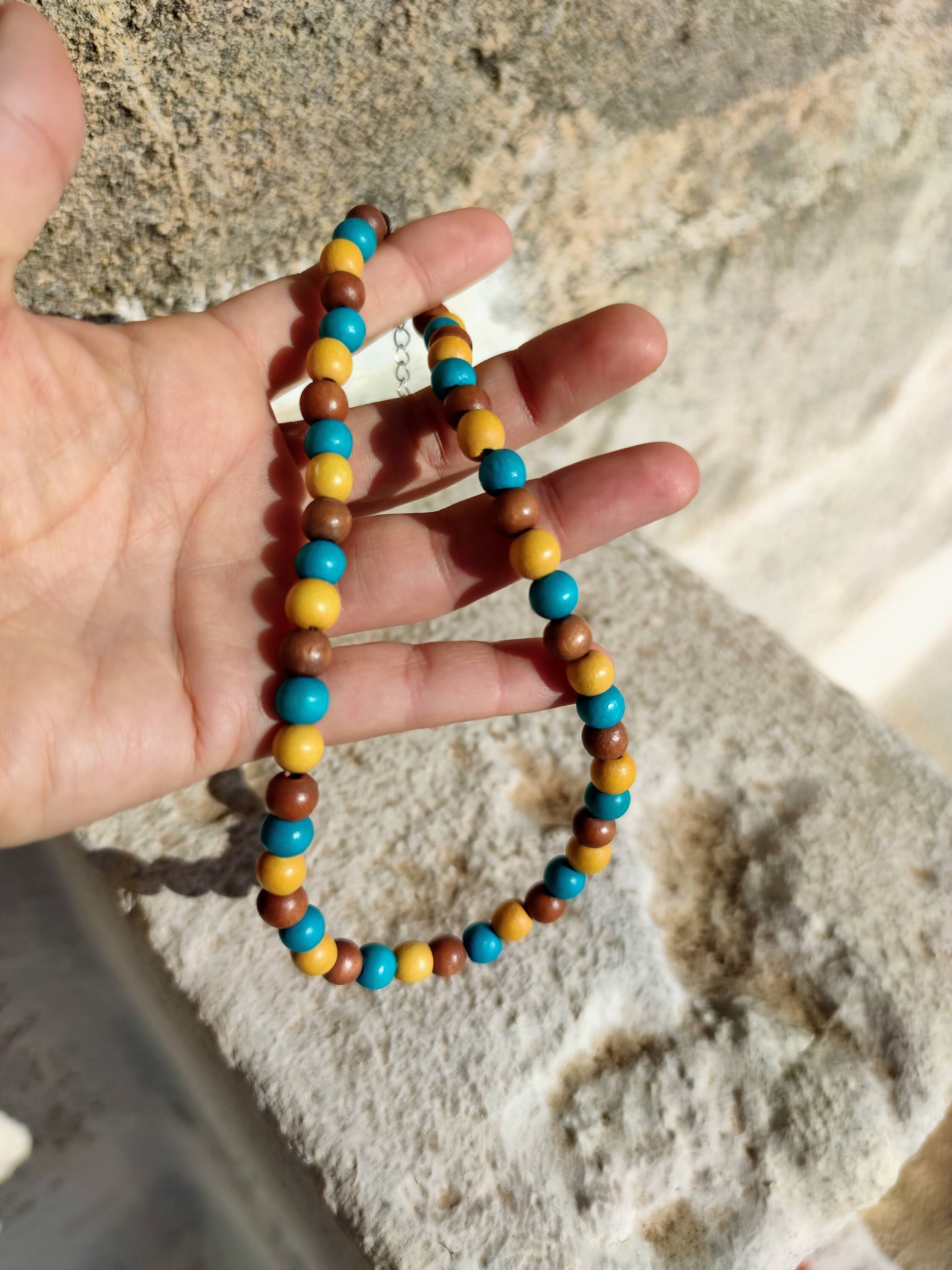 Wood style Choker