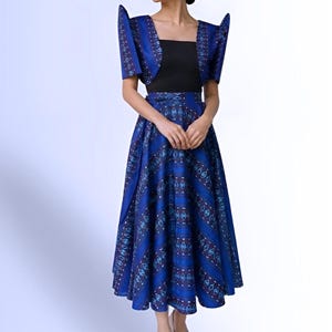 blue dress philippines Filipiniana Royal dusty blue dress