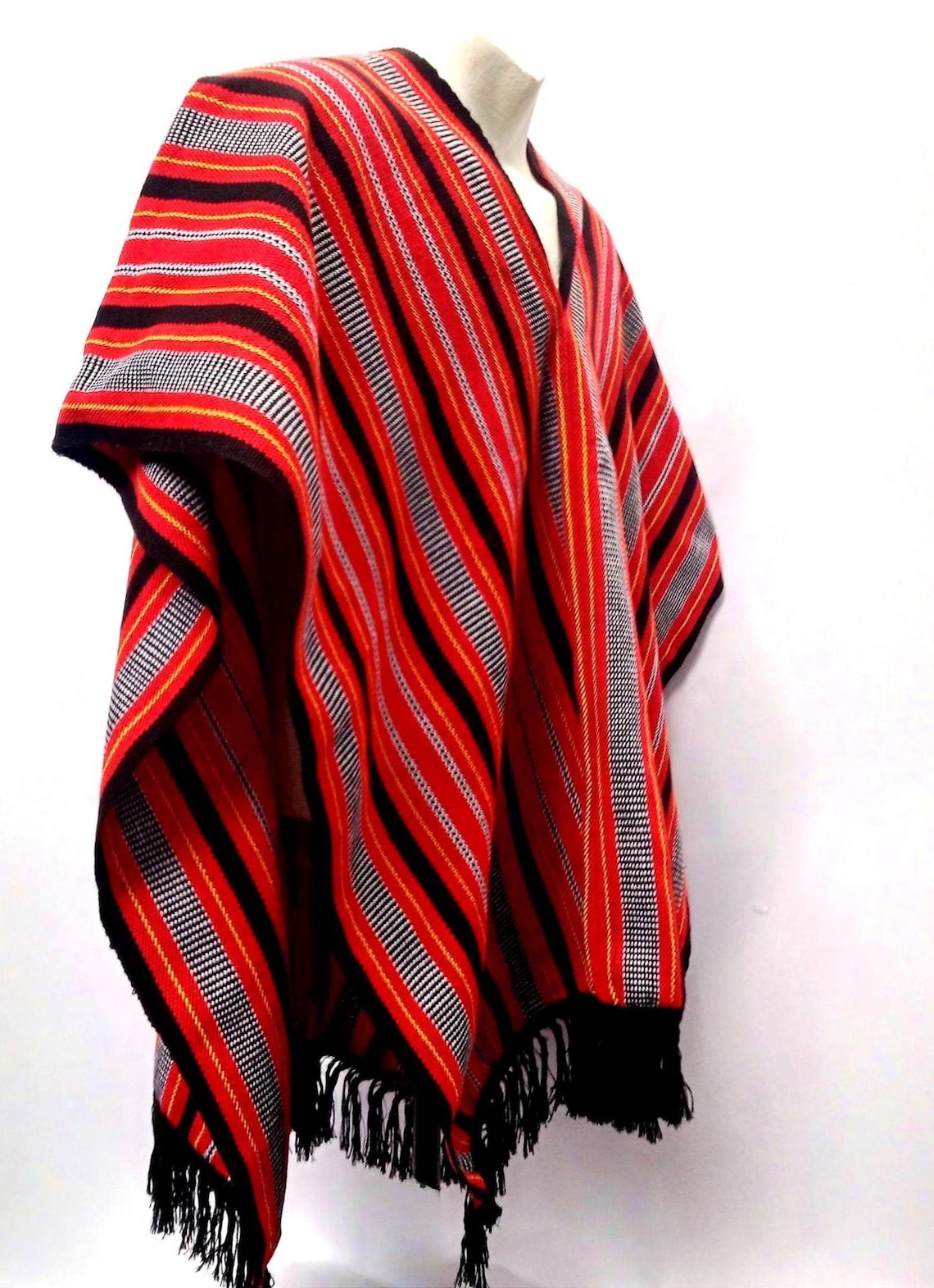 Inabel Poncho Top – Handwoven Baguio Ifugao Textile | Filipino ...