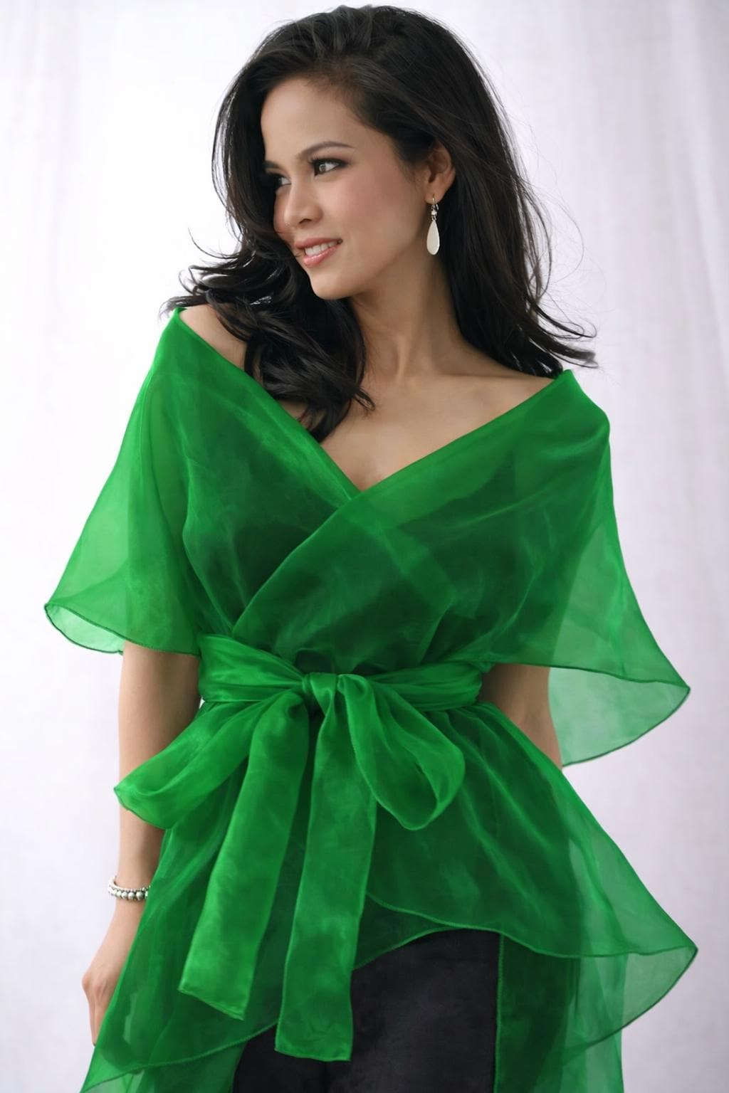Emerald Green Filipiniana Dress - Etsy