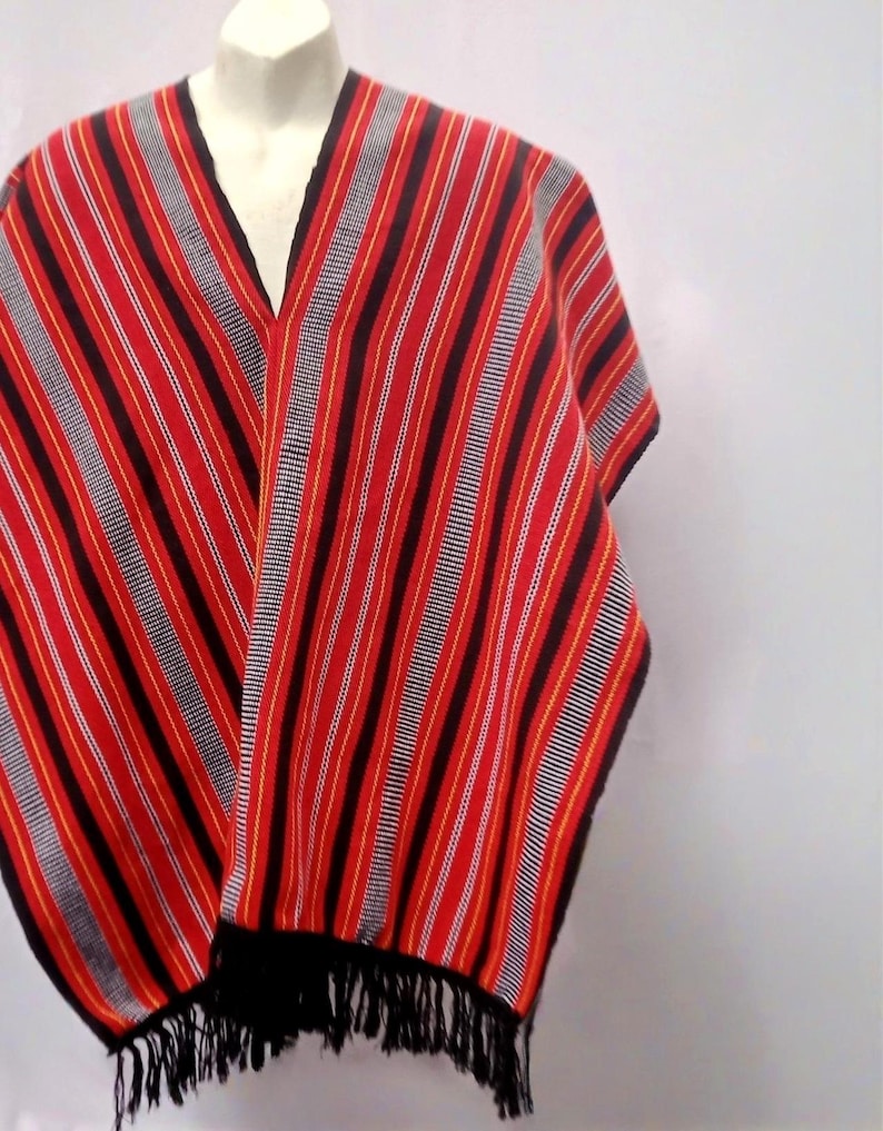 Inabel Poncho Top – Handwoven Baguio Ifugao Textile | Filipino ...