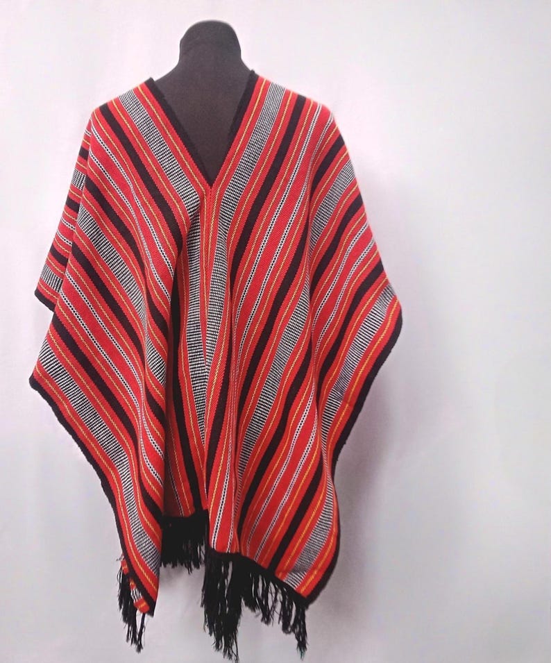 Inabel Poncho Top – Handwoven Baguio Ifugao Textile | Filipino ...
