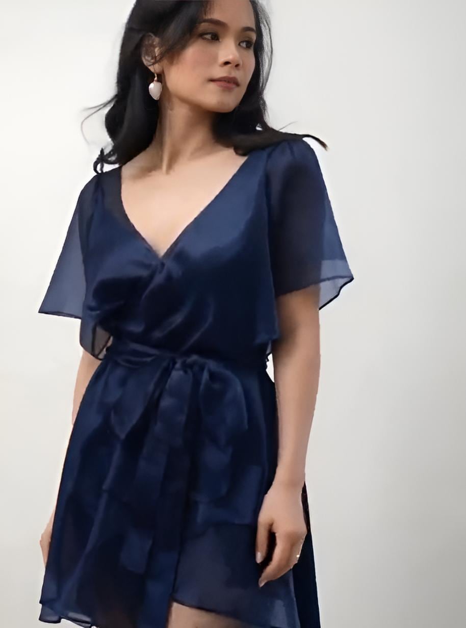 blue filipiniana dress filipiniana dress
