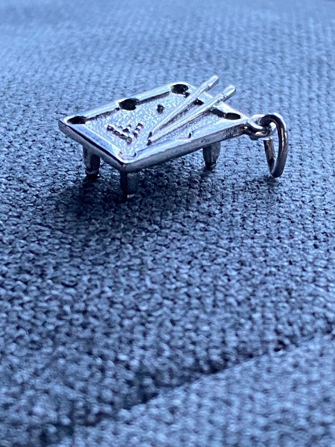 Cute Vintage Sterling Silver Novelty Snooker Table Charm Pendant! - Etsy