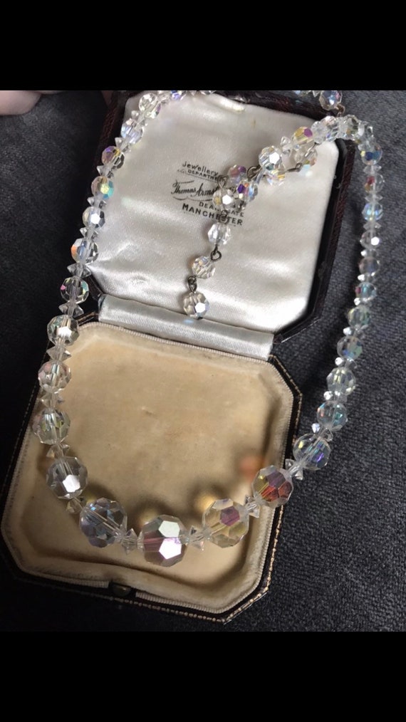 Stunning Vintage 1950’s Iridescent Aurora Borealis
