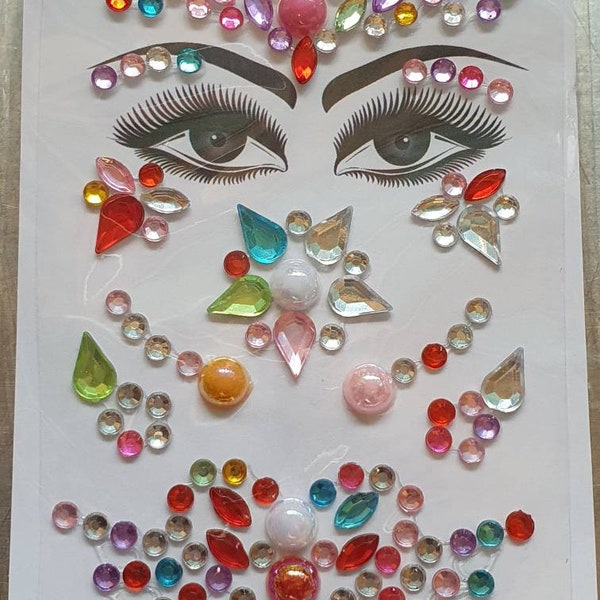 Face Jewels Etsy UK