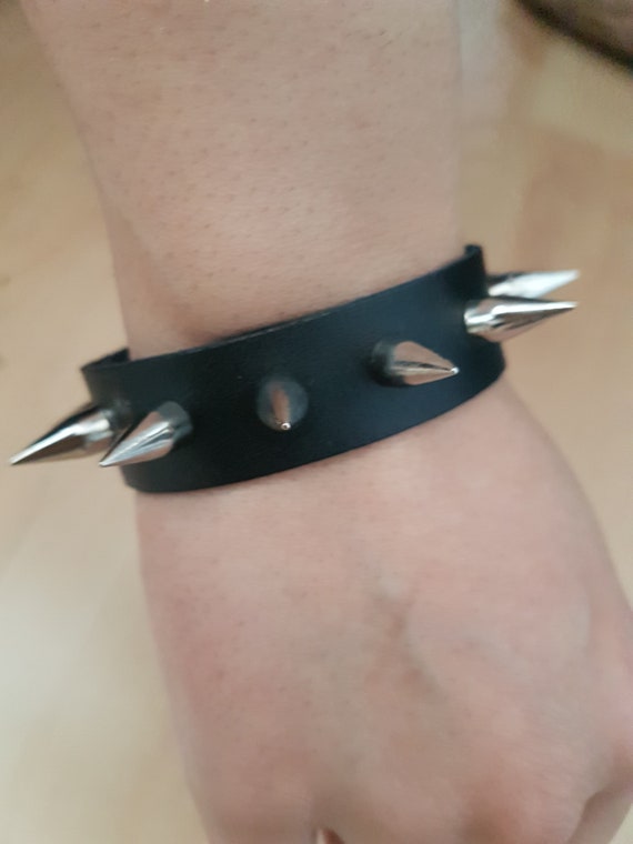 Spiked wrist cuffs deals