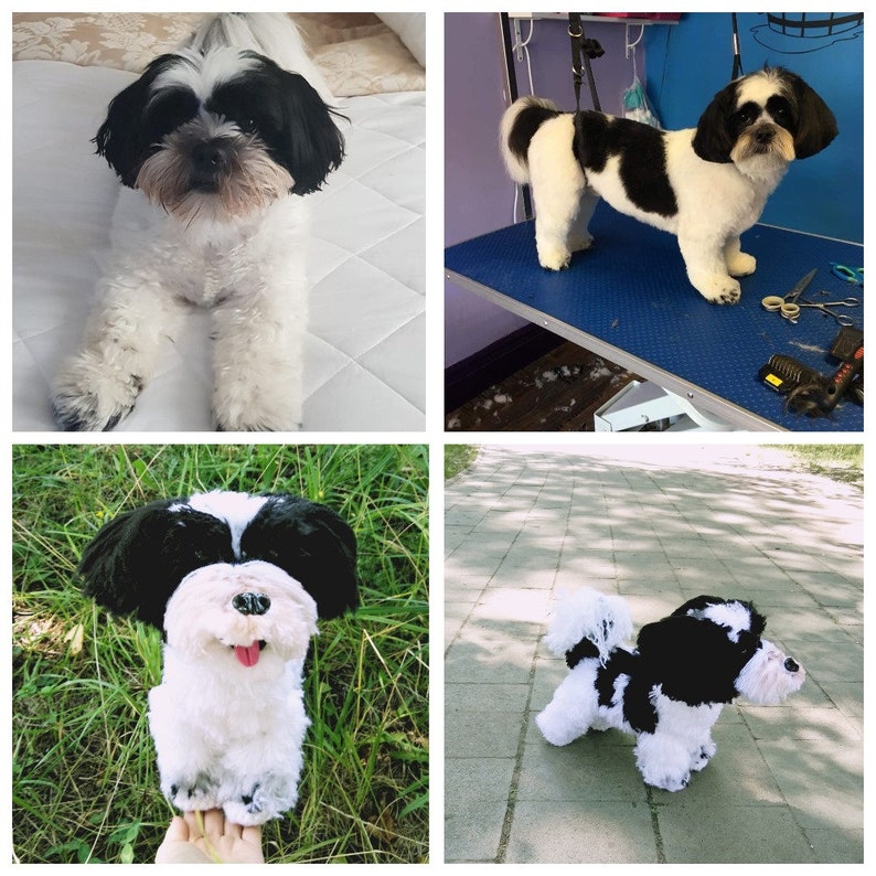 Custom stuffed dog loss gift Stuffed animal look like your pet | Etsy