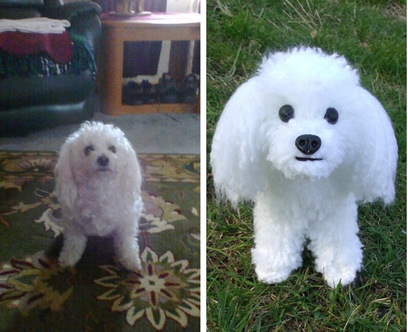 Custom plush dog that look like your pet Stuffed dog replica | Etsy