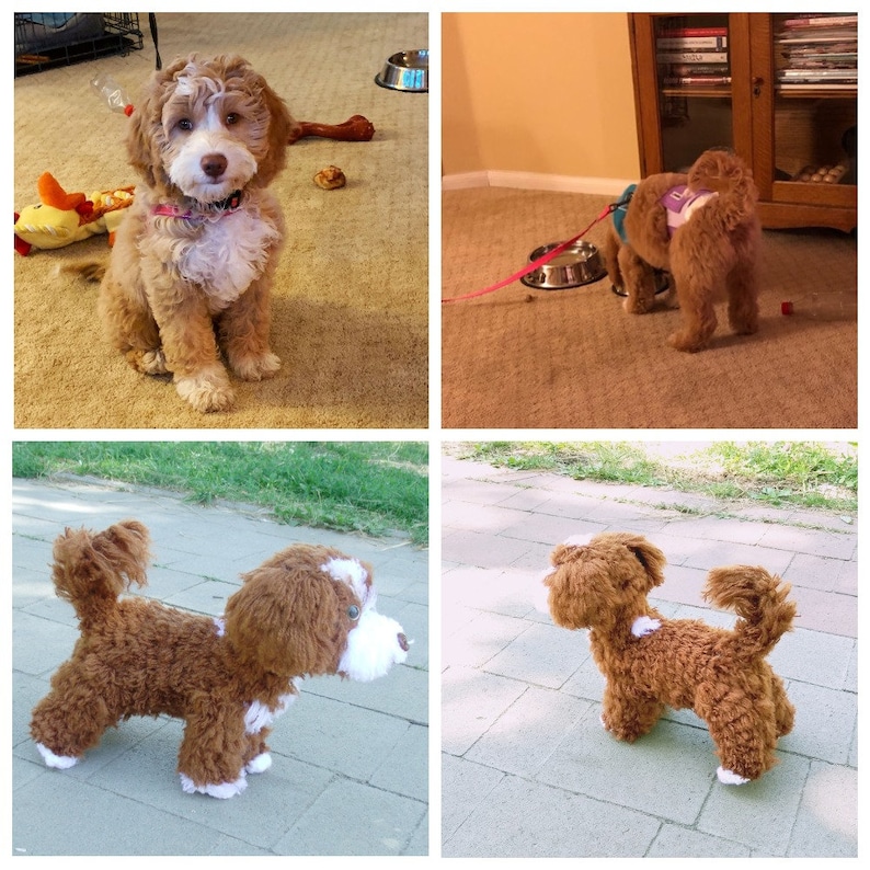 Custom stuffed dog loss gift Stuffed animal look like your pet Etsy