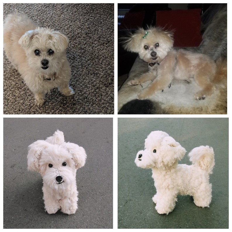 Custom stuffed dog loss gift Stuffed animal look like your pet Etsy