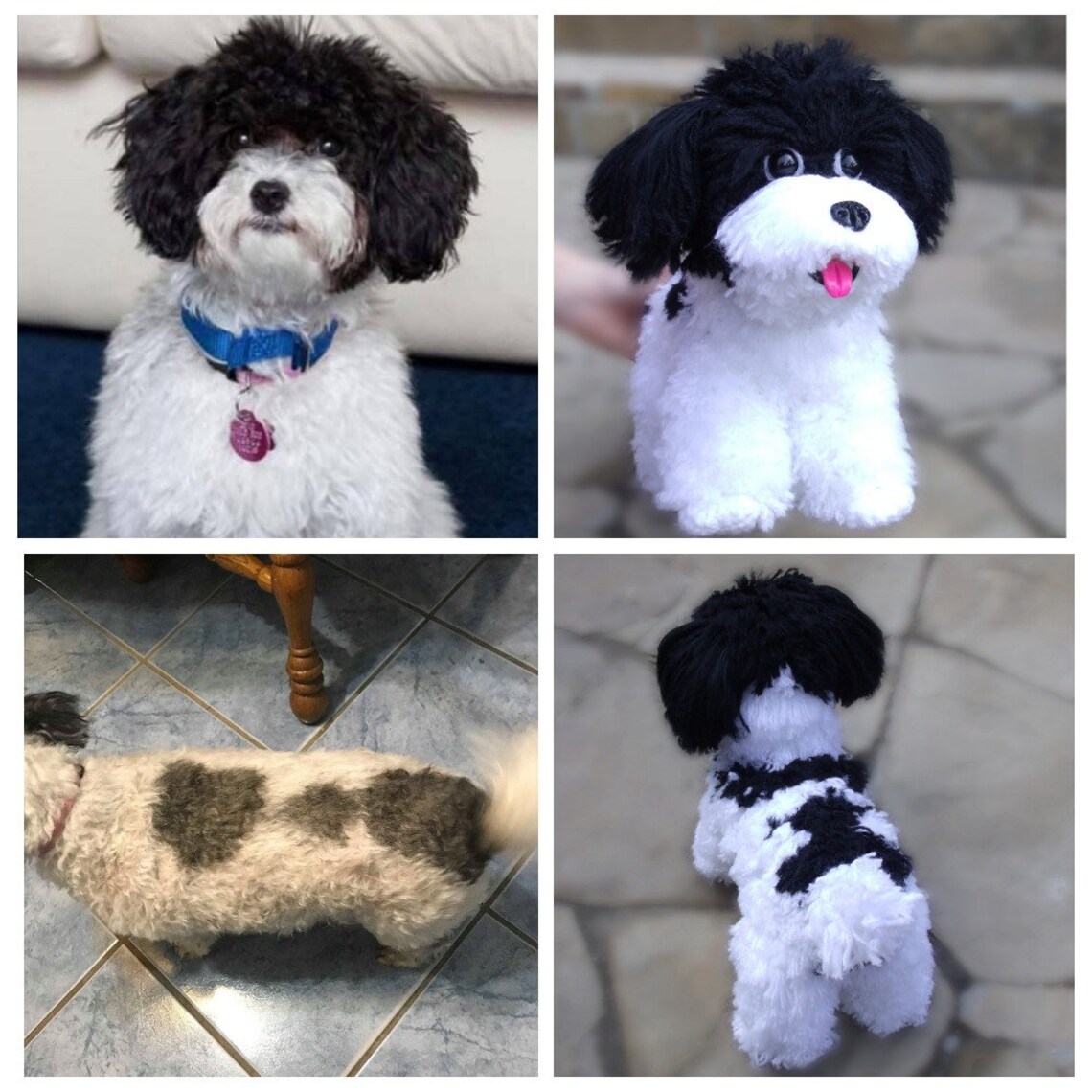 Custom Stuffed Dog Plush Crochet Stuffed Animal Look Like Your Etsy UK