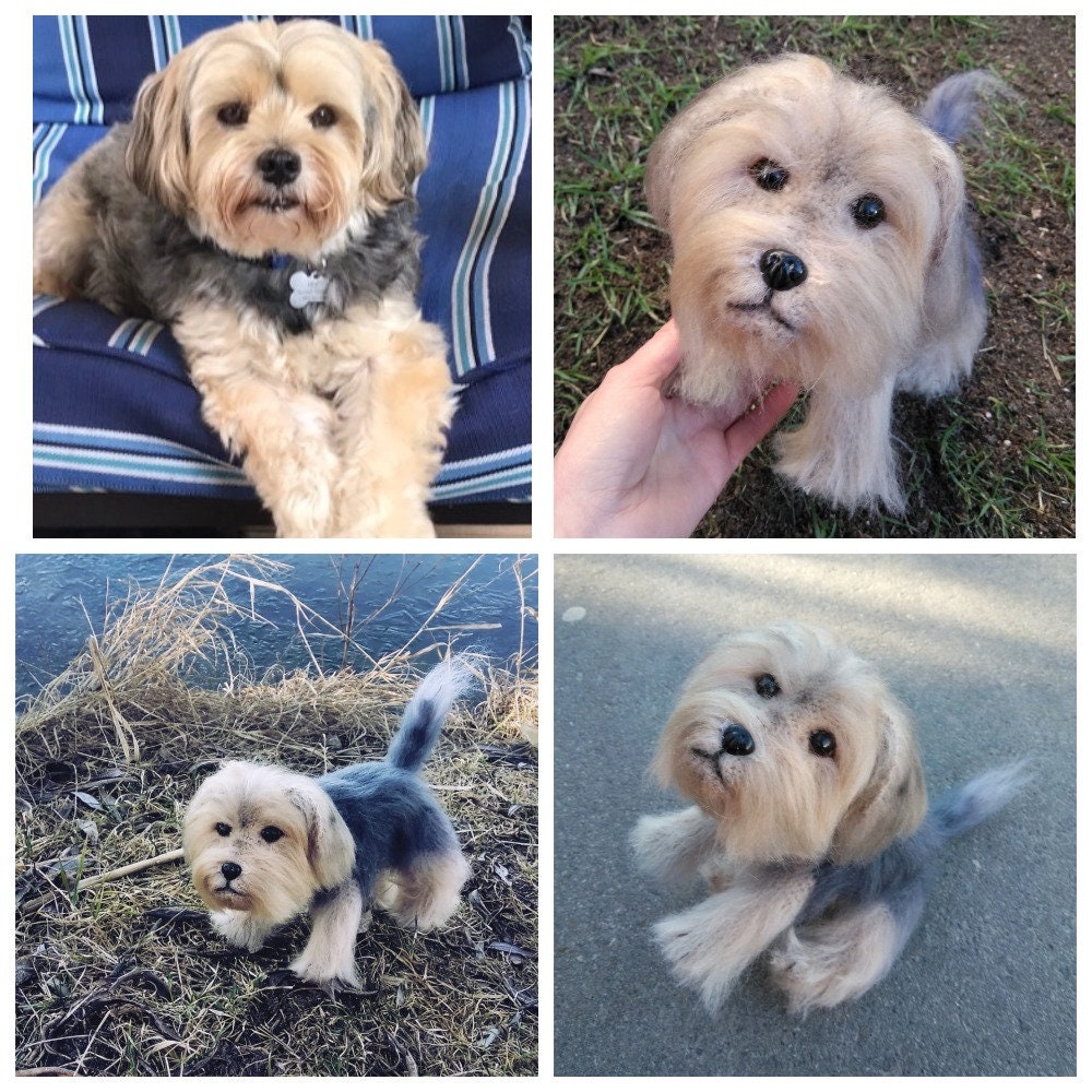 Haustier Verlust Geschenk Custom gefüllte Hund Morkie Mom Etsy