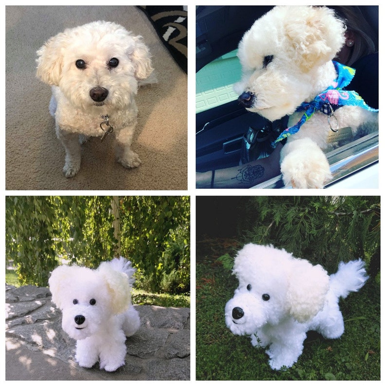 Custom stuffed dog loss gift Stuffed animal look like your pet Etsy