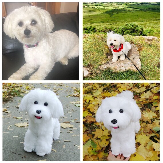 Personalized dog Custom stuffed animal look like your Pet replica dog