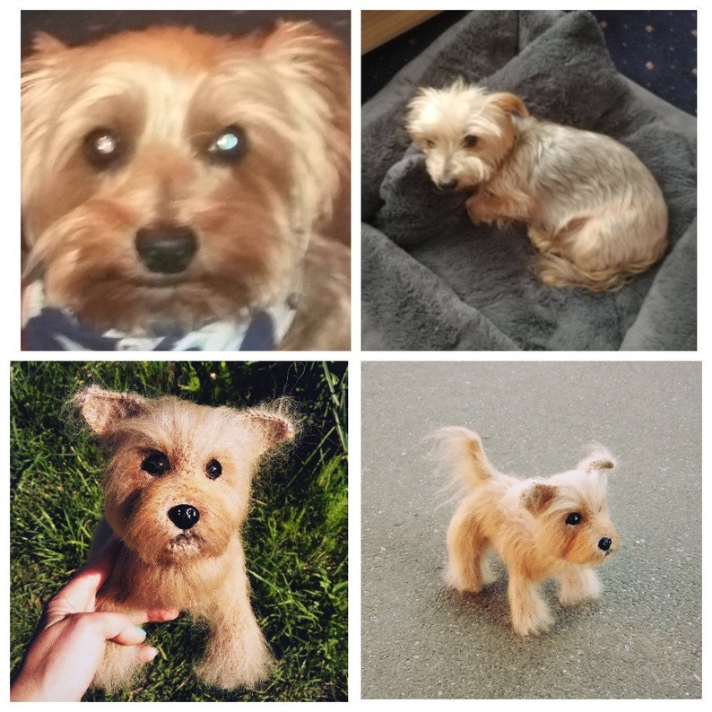 Custom stuffed animal look like Dog clone Malteser Maltipoo Etsy