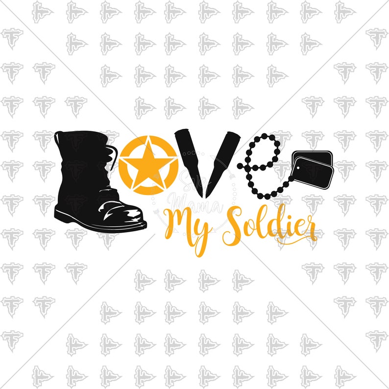 Free Free 200 Love My Soldier Svg SVG PNG EPS DXF File