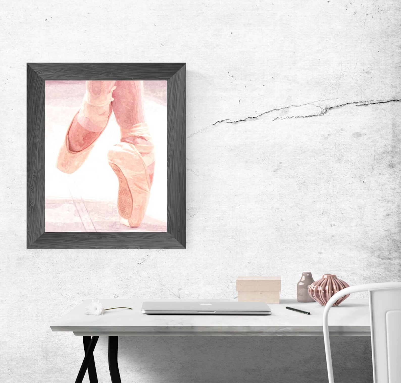 dancing shoes print, ballet wall art, dance watercolor, dancer wall art prints, gift for girl, girl wall art, instant digital do