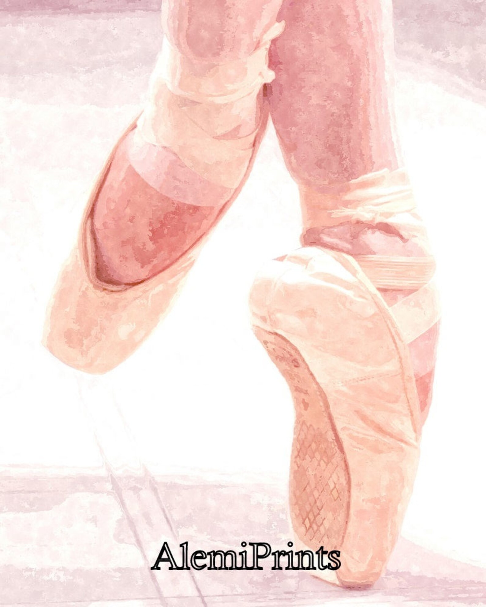 dancing shoes print, ballet wall art, dance watercolor, dancer wall art prints, gift for girl, girl wall art, instant digital do