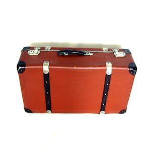 Antieke vintage koffer hout en papier Vintage unisex bagage
