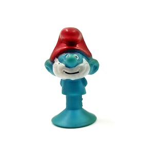 Vintage Smurf figurine Action figure 80s Fictional character