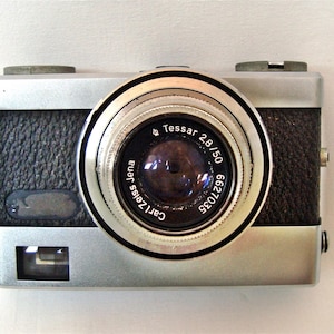 Vintage Kamera Carl Zeiss Jena Tessar 2,8/50 ohne Tasche