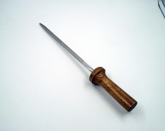 Afilador de cuchillos vintage, fabricado en Japón. Herramienta de afilado. Amoladora de cuchillos, piedra de afilar.