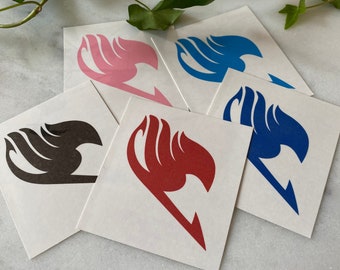 Fairy Tail Temporary Tattoo, Fairy Tail Guild Logo, Cosplay, Anime