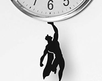 Superhero Magnet Figure for Shelves & Frames – “Super Holder” – Magnetic Floating Wall Decor