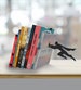 Bookend Shaped as a Superhero | Metal Designed Bookends | Superhero | Cool gift | Unique Book Accessories // 'Book & Hero' by ArtoriDesign 