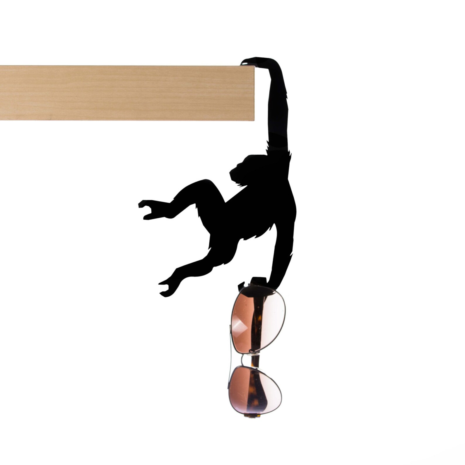 Balance Hanger // Monkey Shaped Hook Rack // Bag and Keychain Etsy