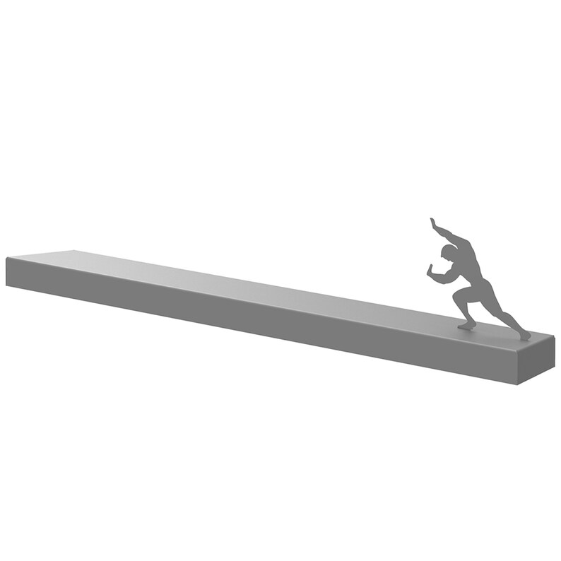 Sisyphus Grey Toilet Paper Shelf Unique Bathroom Storage Etsy