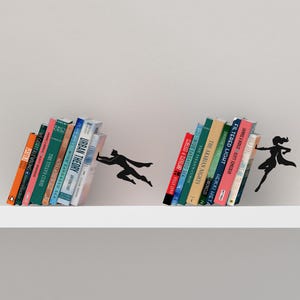 Superhero Metal Bookends - Unique Bookend Art, Set of 2 image 10